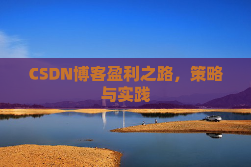 CSDN博客盈利之路，策略与实践